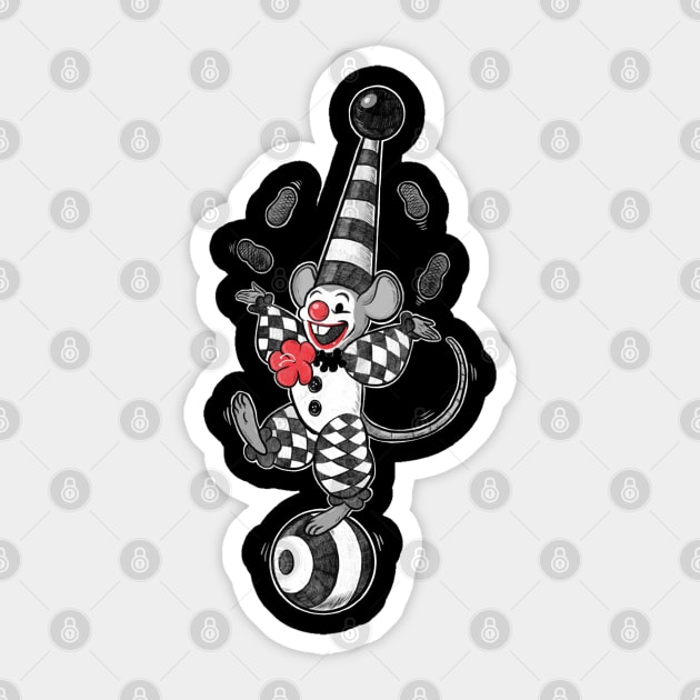 Mousey Entertainer Sticker by JenniferSmith